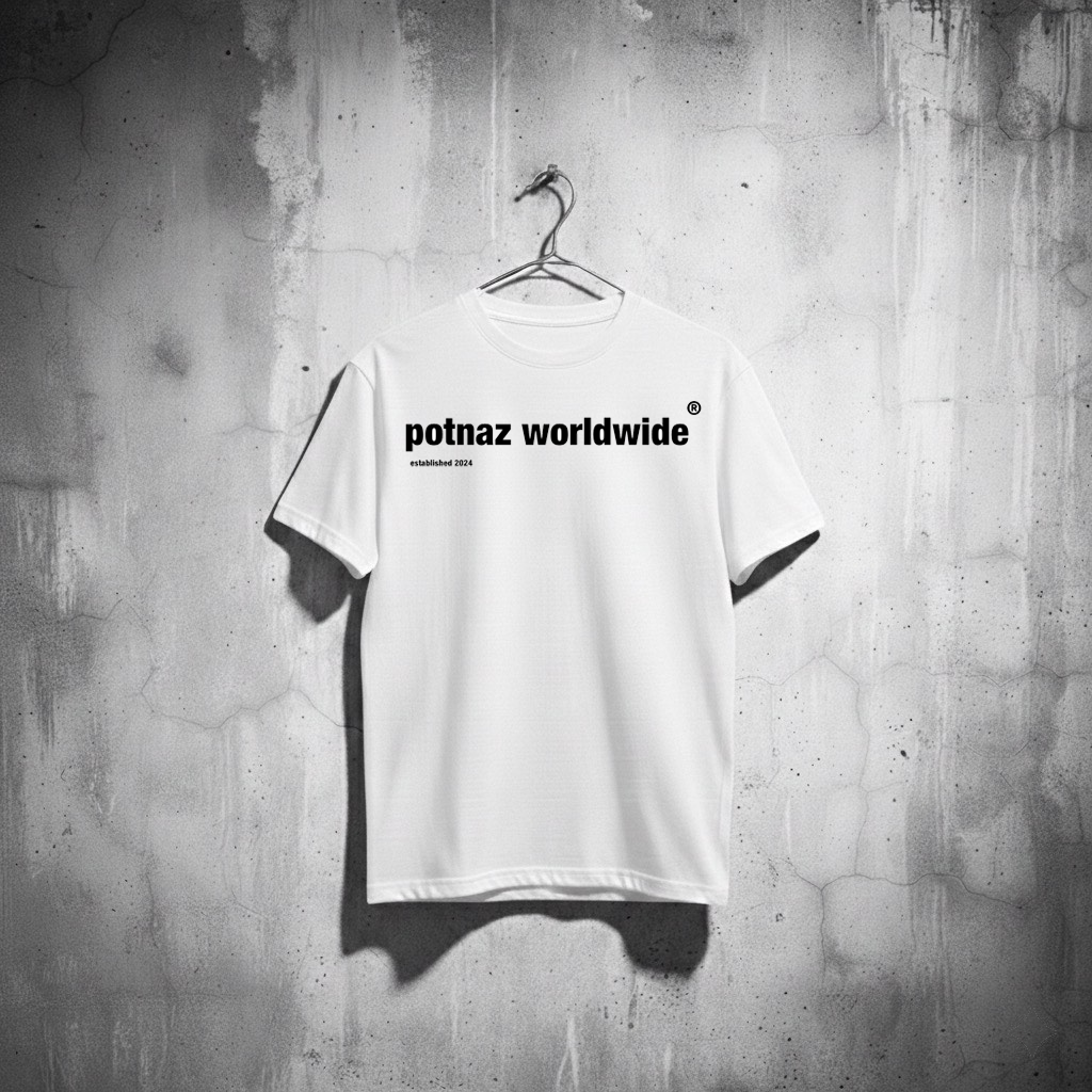 POTNAZ T-SHIRT - WHITE
