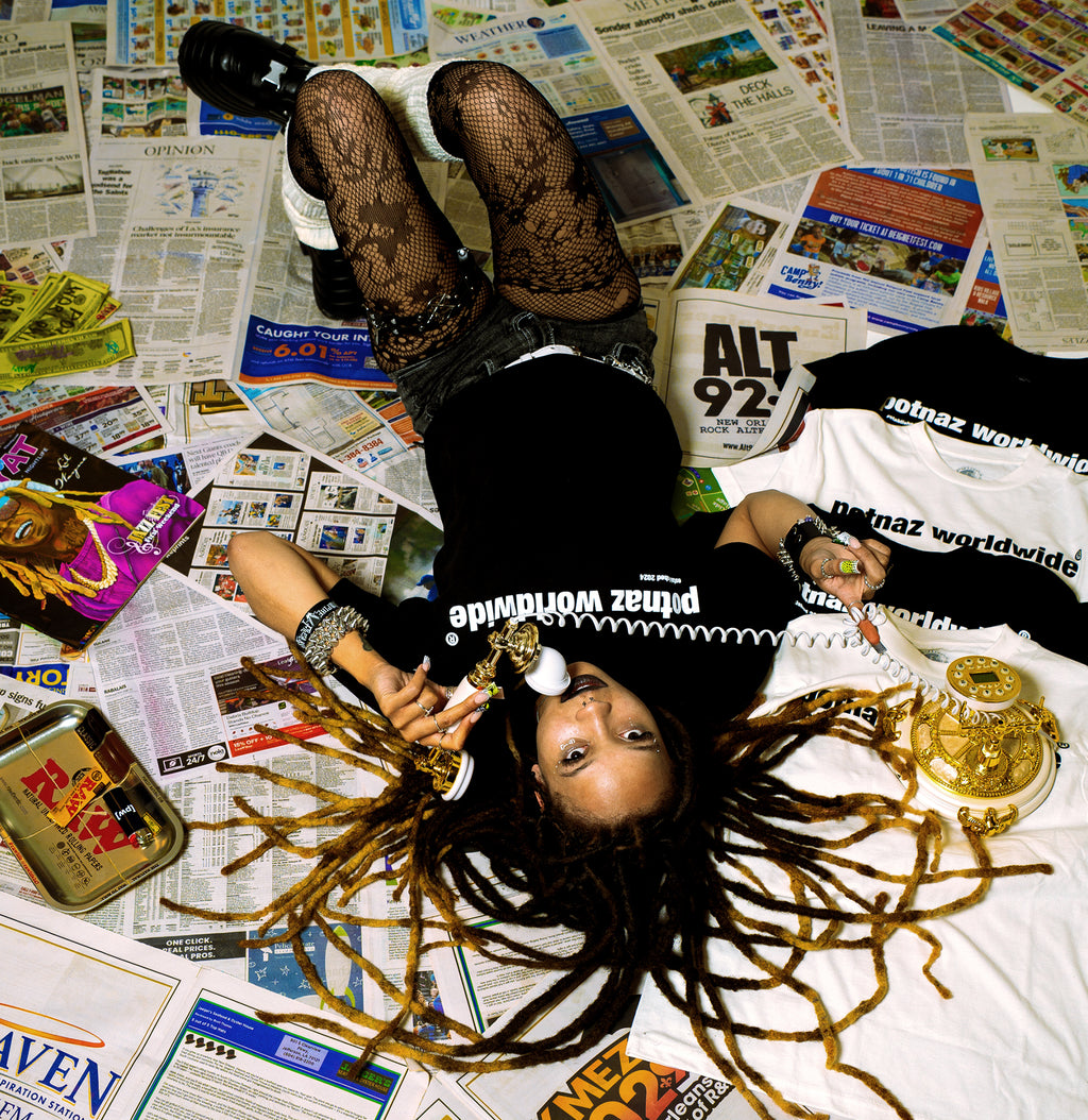 POTNAZ T-SHIRT - BLACK